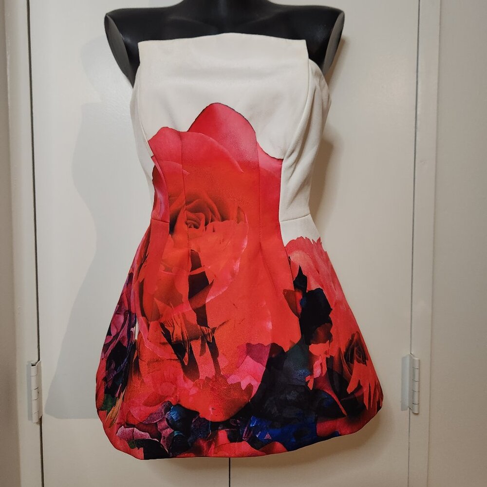 Keepsake Rose strapless dress size Sm